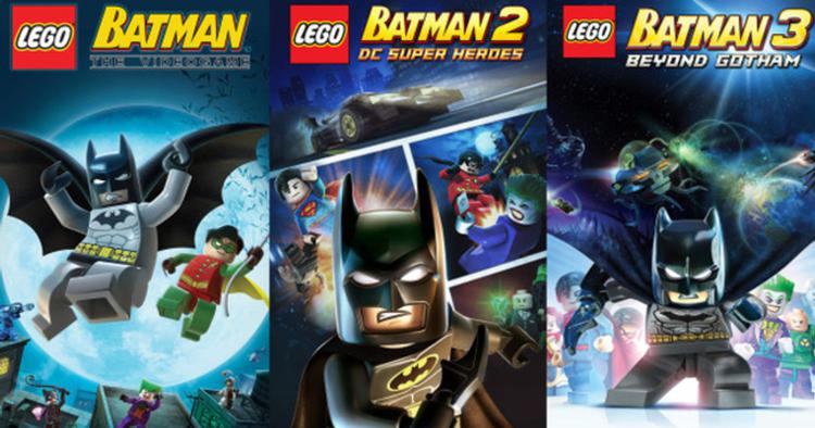 Zestaw LEGO Batman Trilogy z trzema ...