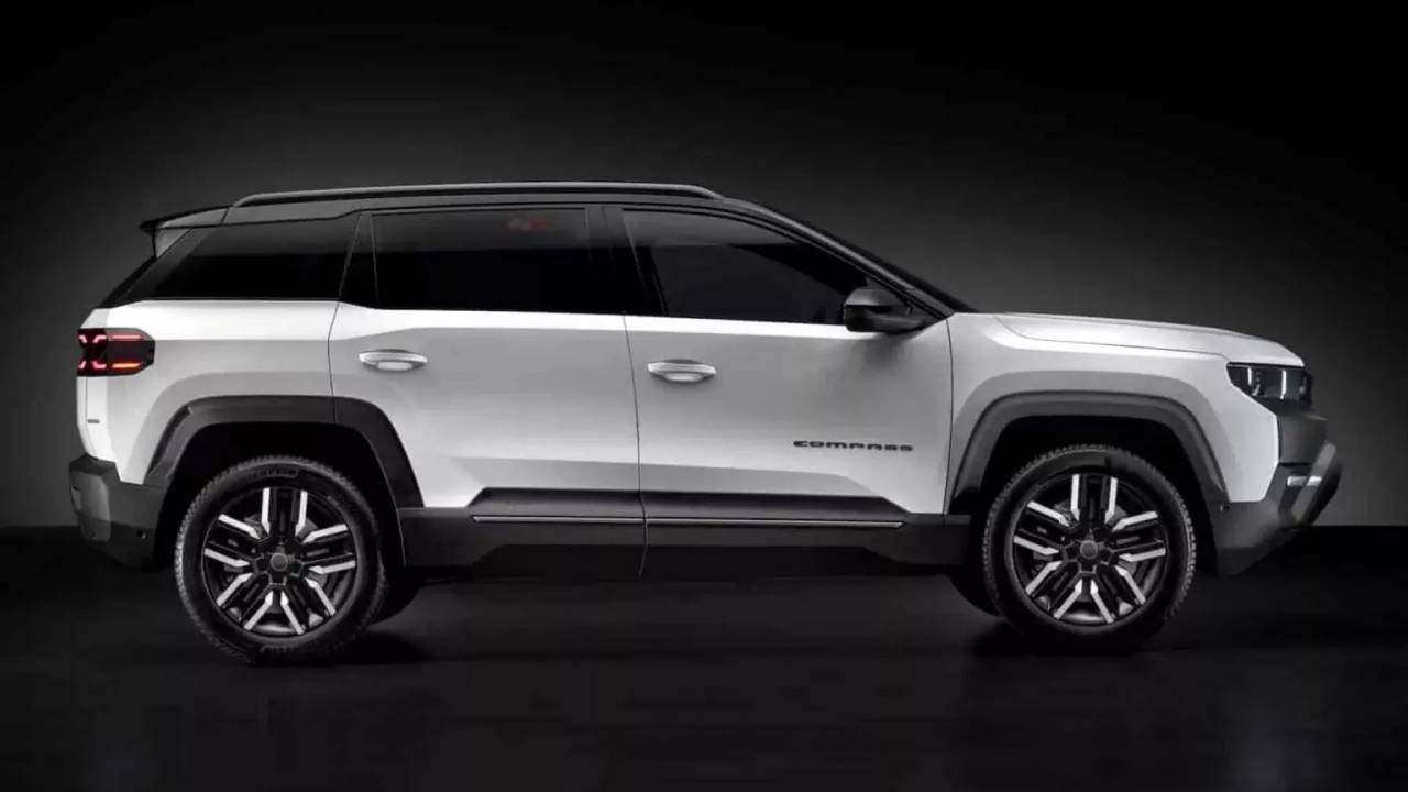 Elementy wnętrza nowego Jeep Compass Elementy wnętrza nowego Jeep Compass
