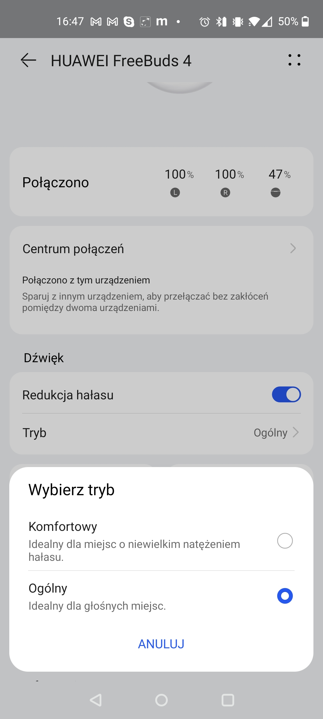 TWS- słuchawki z aktywną redukcją szumu: Recenzja Huawei Freebuds 4-26 TWS- słuchawki z aktywną redukcją szumu: Recenzja Huawei Freebuds 4-26