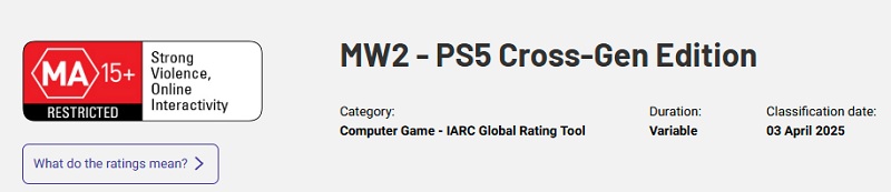Chociaż to gra z Call of Duty MW Chociaż to gra z Call of Duty MW
